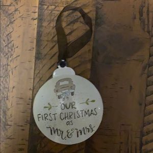 Our First Christmas’  ornament